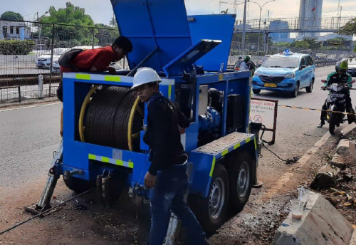 Proyek Pengadaan dan Pemasangan Saluran Kabel Tegangan Tinggi (SKTT) 150 kVa dan 500 kVa Abadi Guna Papan (GIS) - Mampang