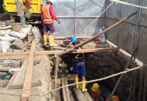 Pekerjaan SKTT 150 kV Cawang - Casablanca