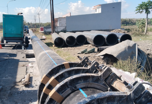 Pekerjaan Jasa Pemasangan Pipa HDPE Dia. 500 mm Trase Tarumajaya