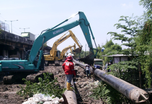 Pekerjaan HDD Area Ancol II Untuk Proyek Pembangunan Pipa Transmisi Gas Muara Karang - Muara Tawar